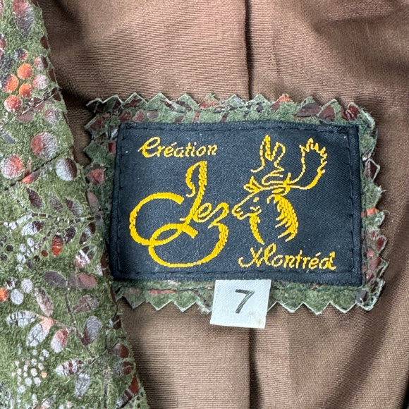 Jez Creation Montreal Vintage Leather Jacket - Picture 12 of 12